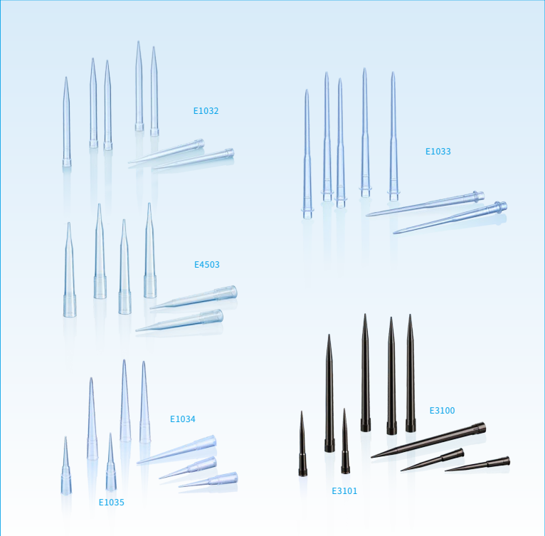 Pipette tips and dispensing accessories